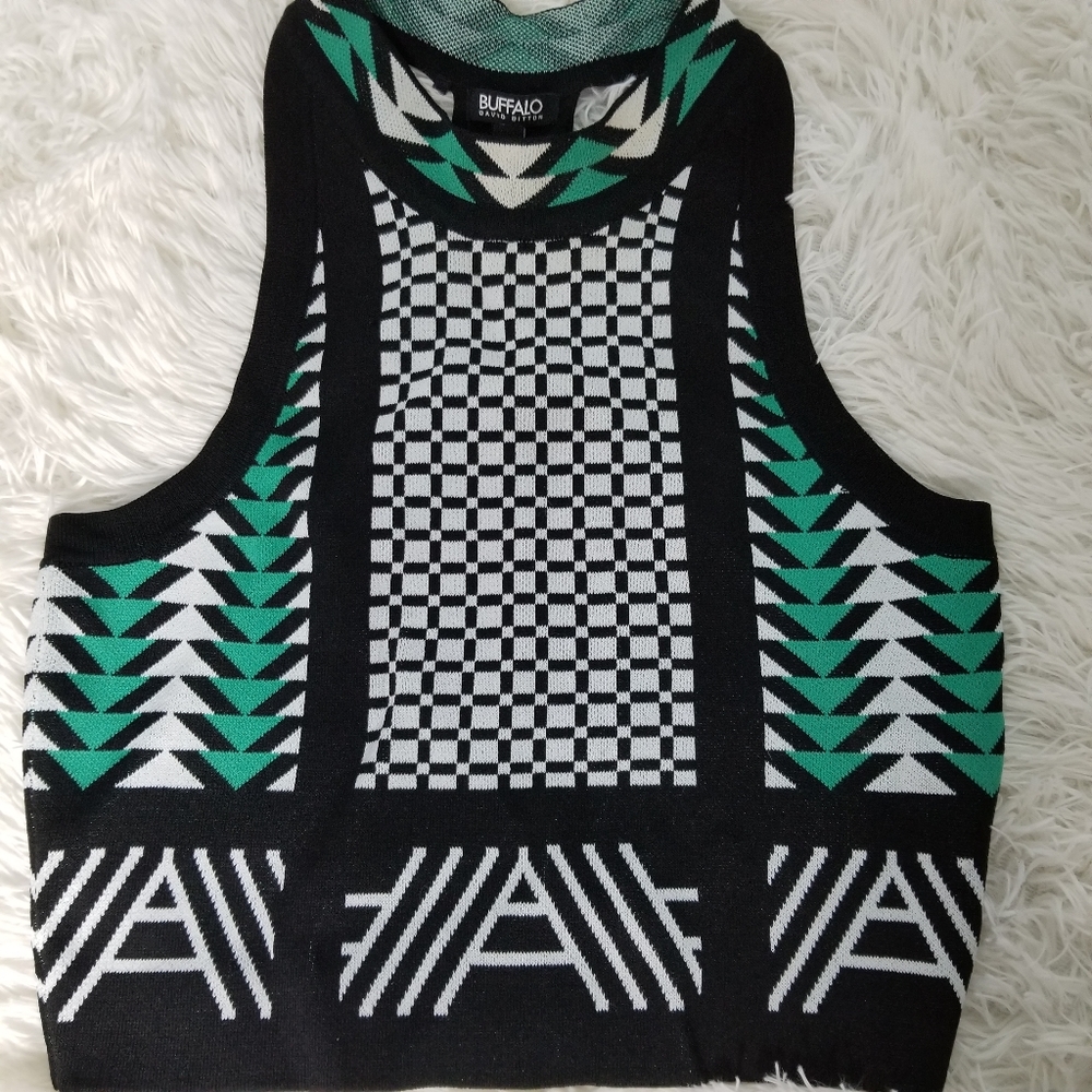 Buffalo By David Bitton Sleeveless Top.  A52